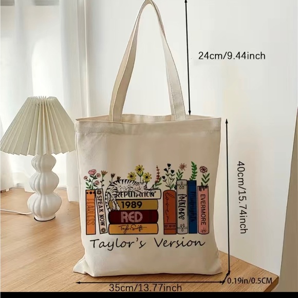 NIB Taylor Swift Taylor’s Version Tote Bag - Picture 6 of 6